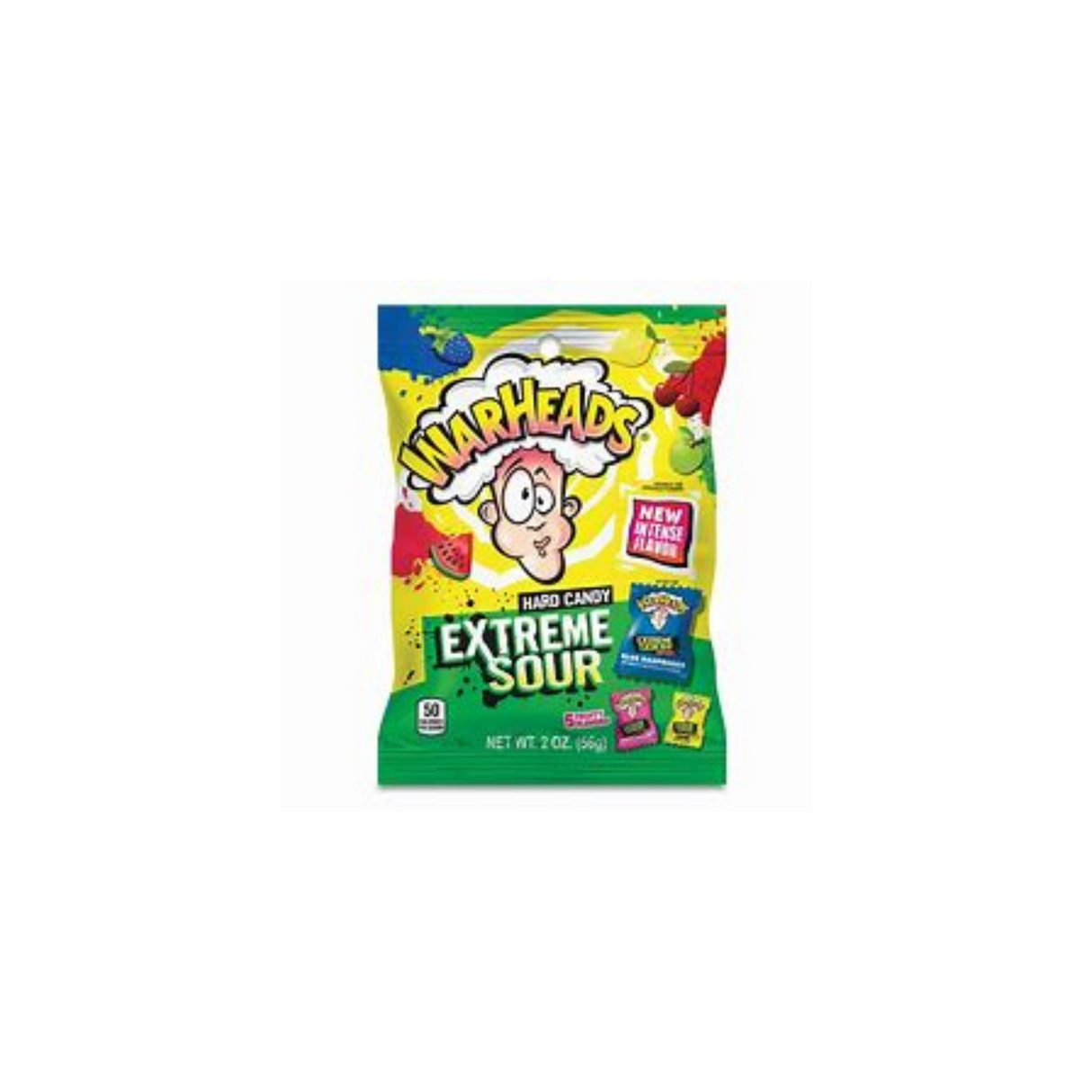 Warheads Extreme Sour Hard Candy - 56g